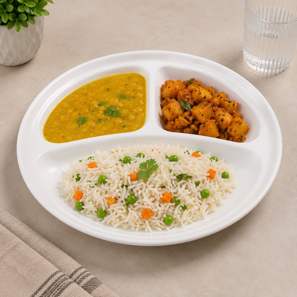 10" 3CP Round Plate
