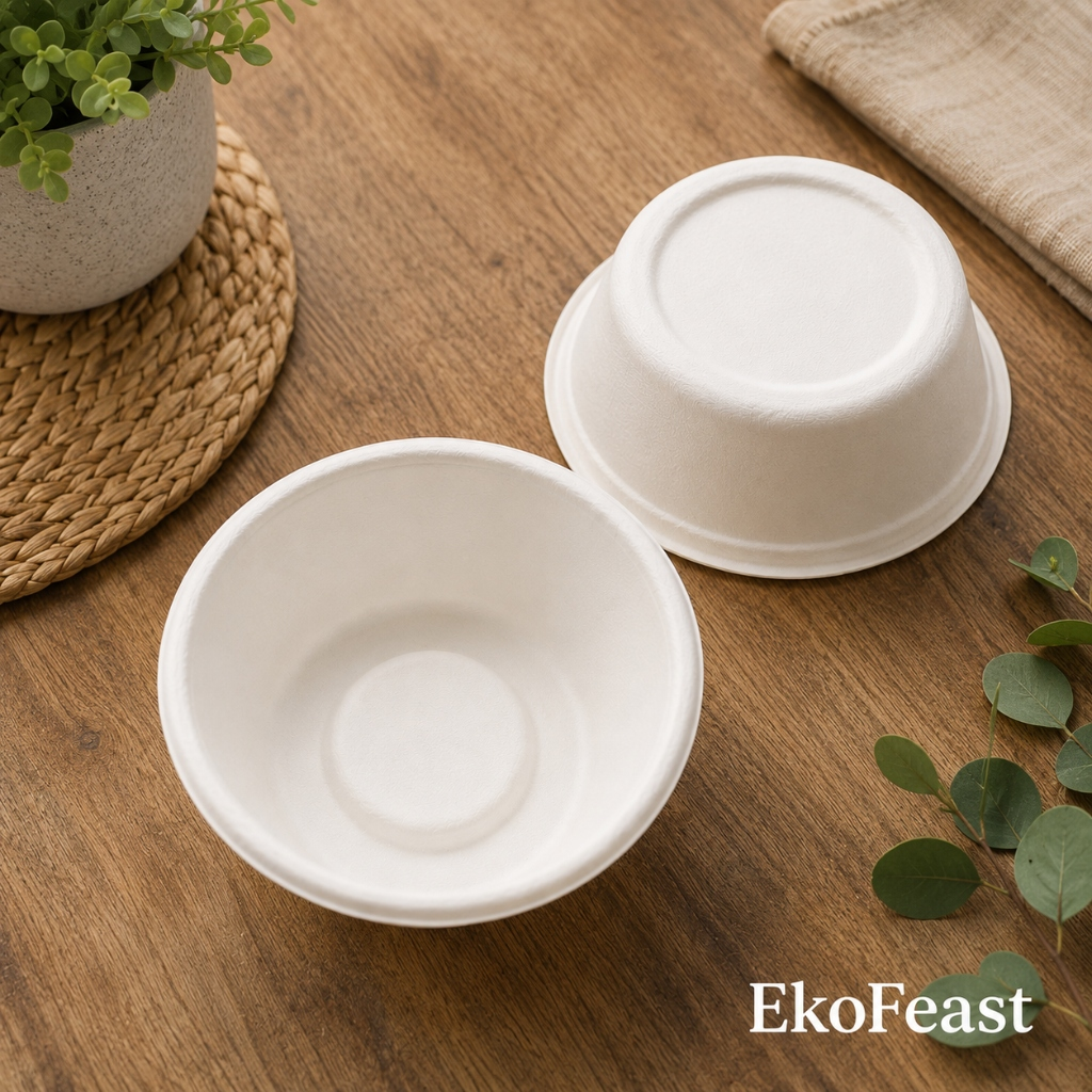 8oz Bagasse Soup Bowl